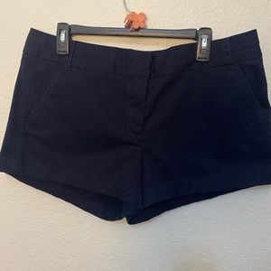 J. Crew Chino Sorts Navy Blue Size 12